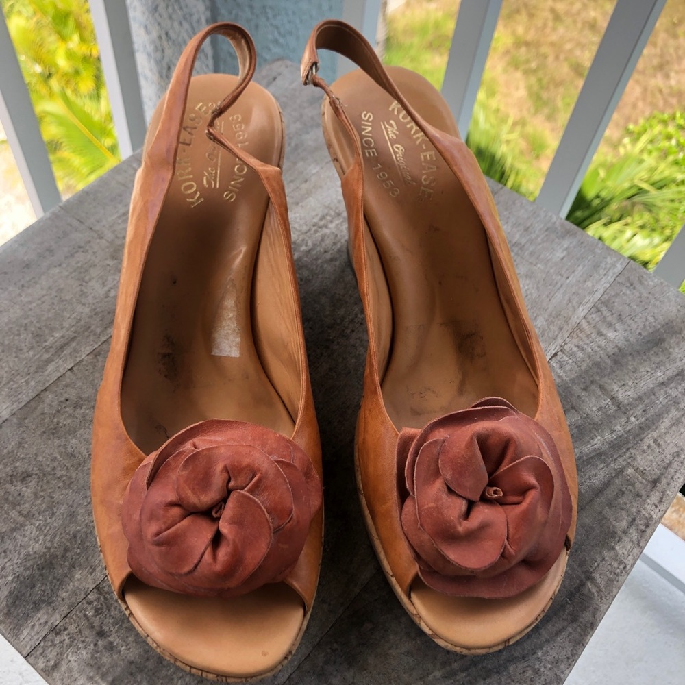 Kork * Ease the Original wedge sandals size 9